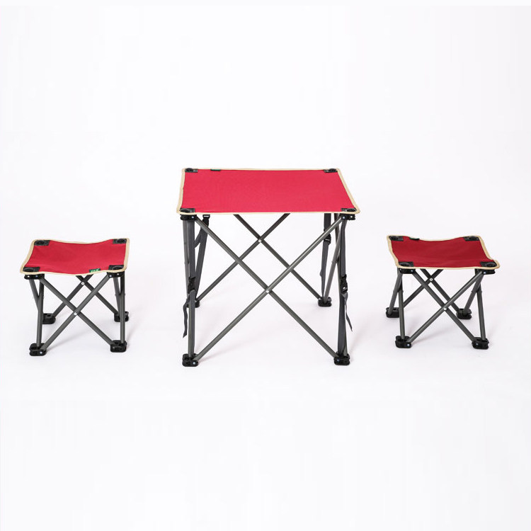 Outdoor BBQ Collapsible Camping PicnicTable and chair